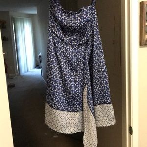 Outback Red brand, blue dress